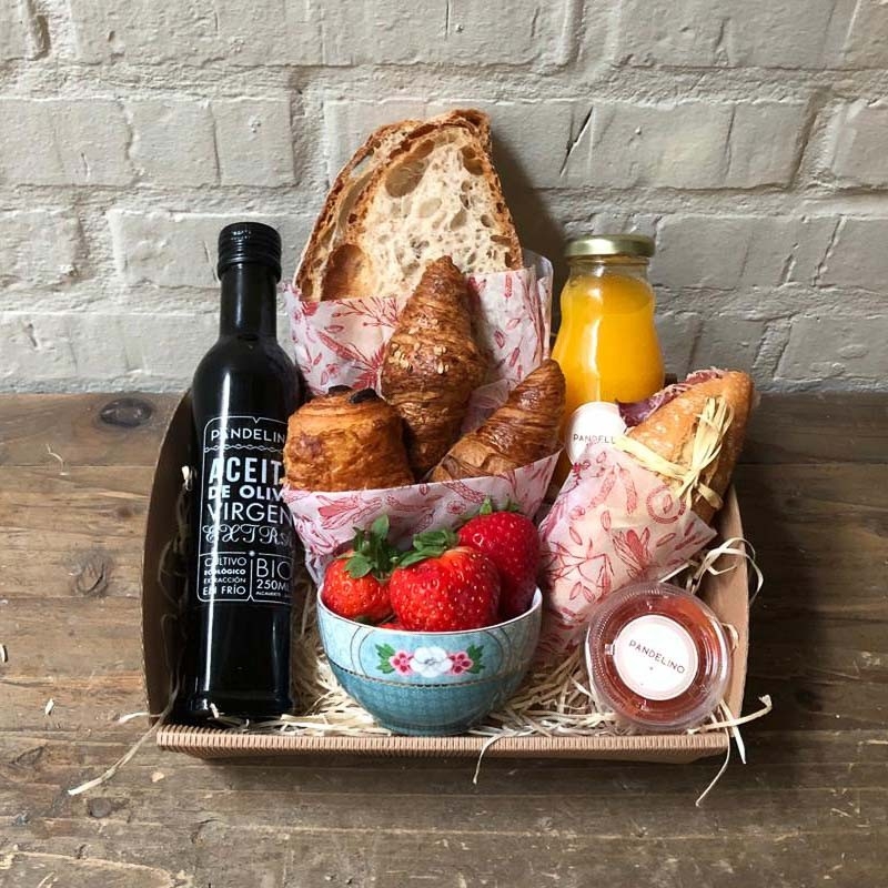 Desayuno Pandelino Fresas