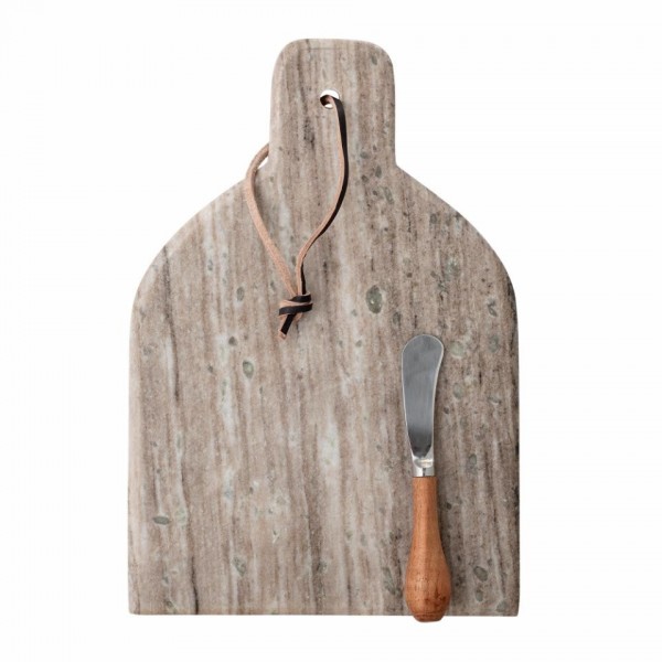 Tabla de mármol con cuchillo Kani