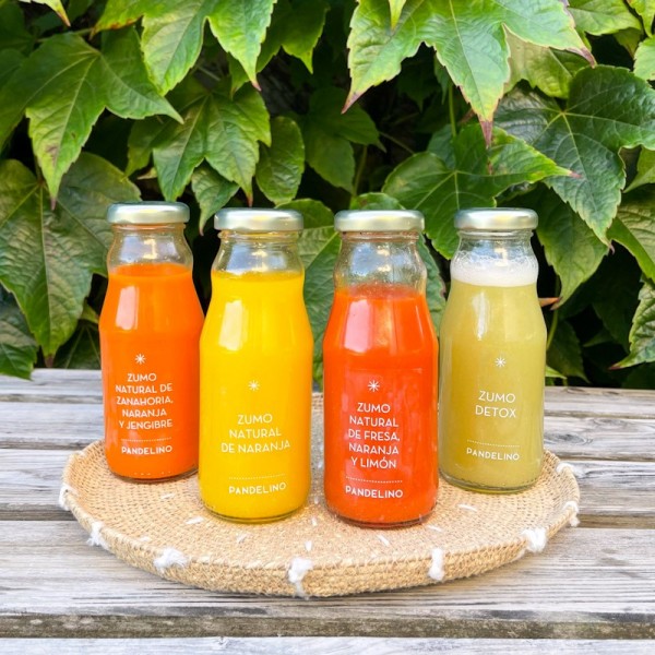 Zumo de frutas naturales