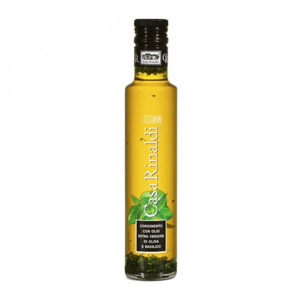 Aceite de oliva con basilico Casa Rinaldi