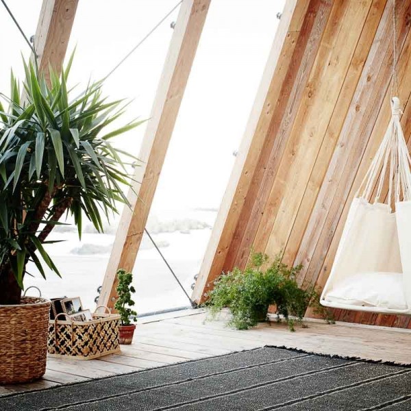 Cestas rectangulares de bambú