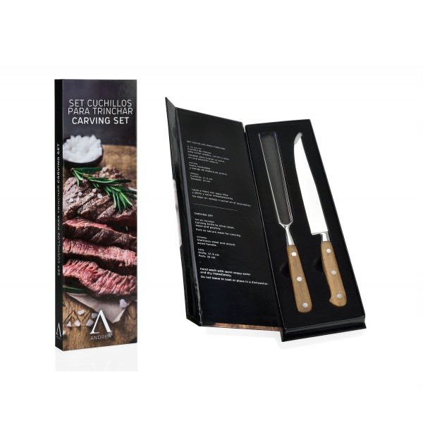 Kit gourmet de cuchillos de trinchar