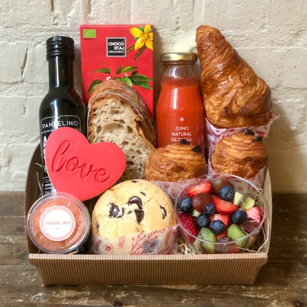 Desayuno para ti en San Valentín