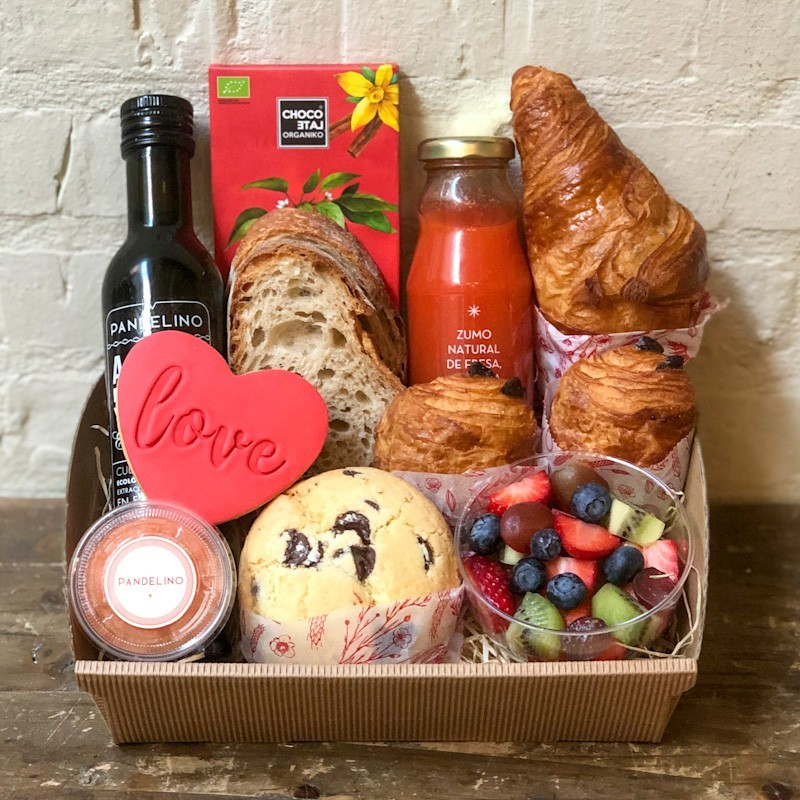 Desayuno para ti en San Valentín