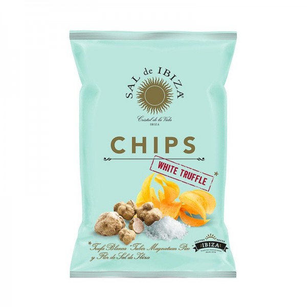 Patatas Chips con trufa blanca Sal de Ibiza