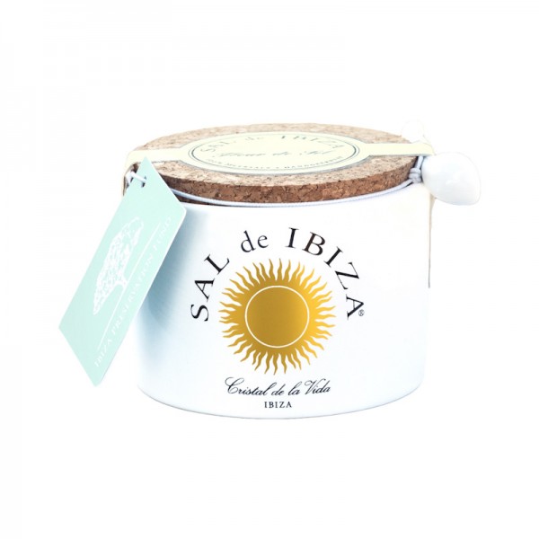 Sal Flor de Ibiza Cerámica Isla Blanca