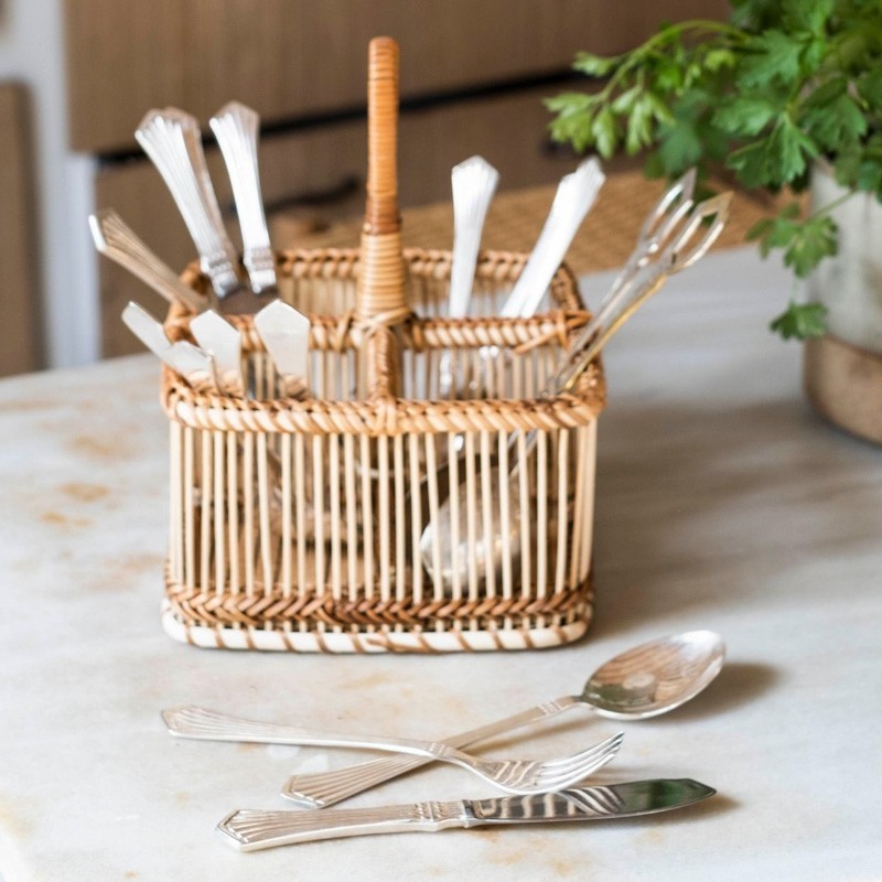 Organizador de bambú