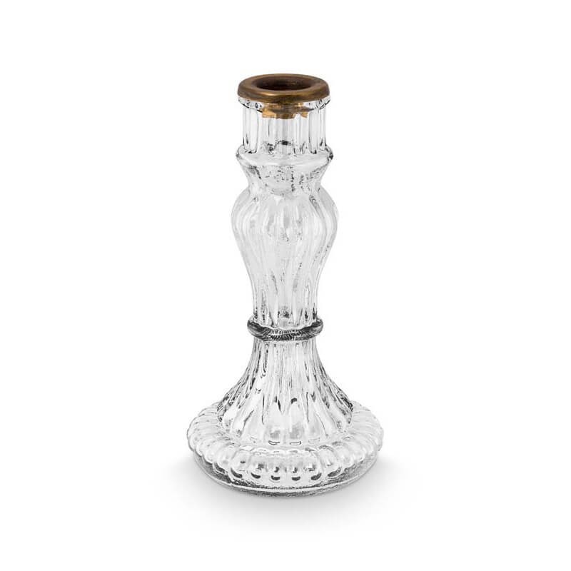 Tres Candelabros de cristal