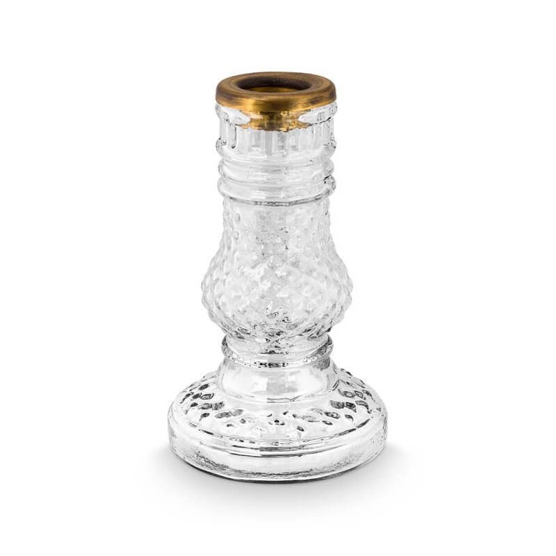 Tres Candelabros de cristal