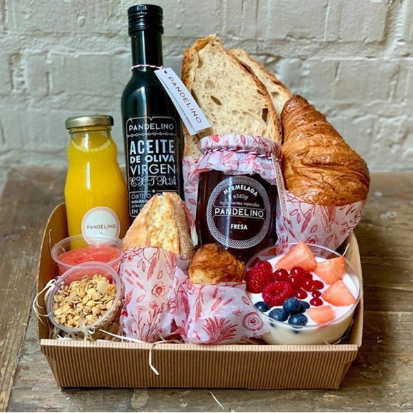 Desayuno Pandelino a domicilio