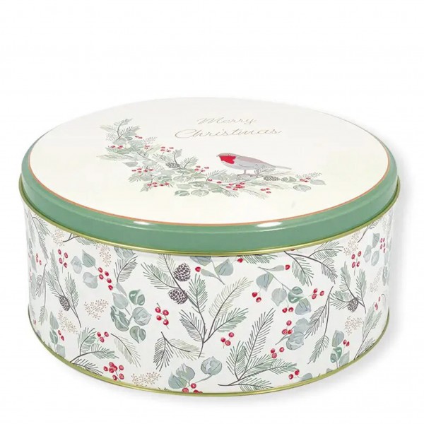 Latas navideñas para galletas Merle