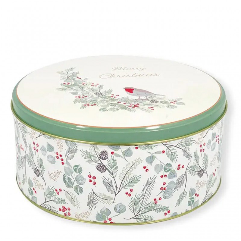 Latas navideñas para galletas Merle