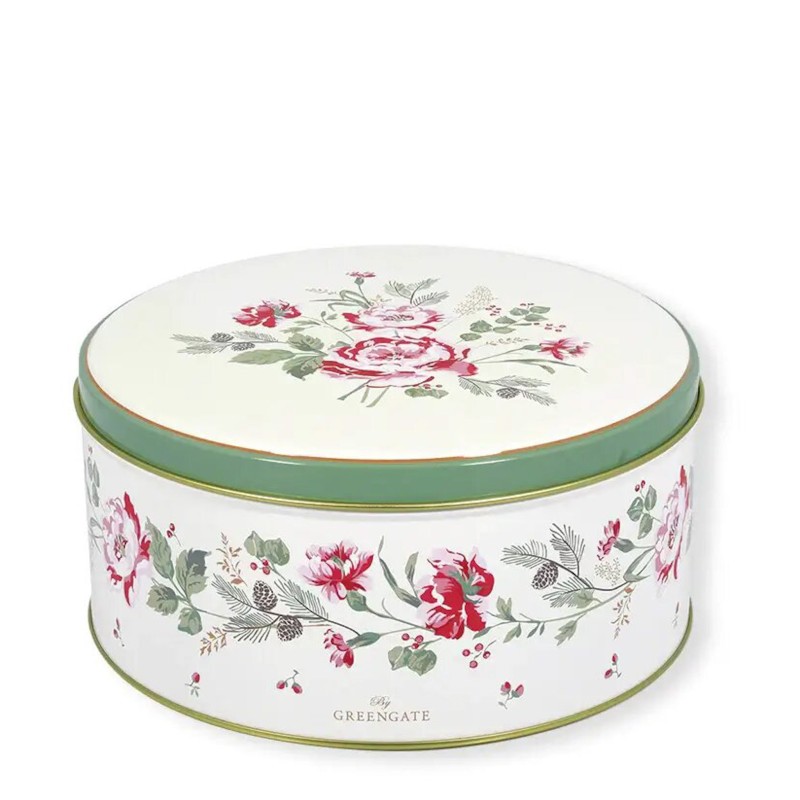 Latas navideñas para galletas Merle