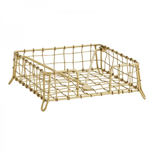 Servilletero de latón