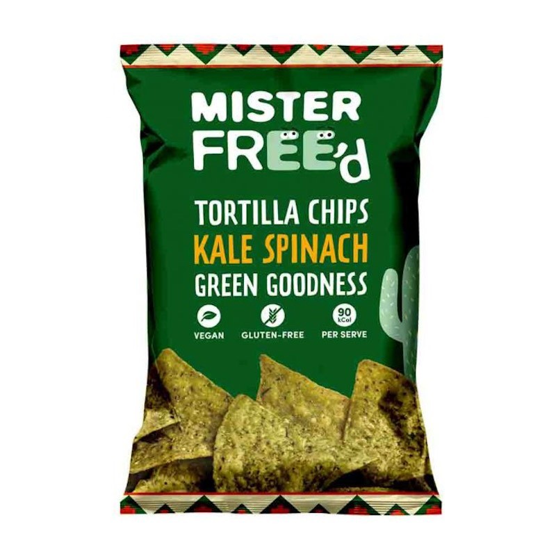 Tortillas chips Kale Spinach Mister Free'd
