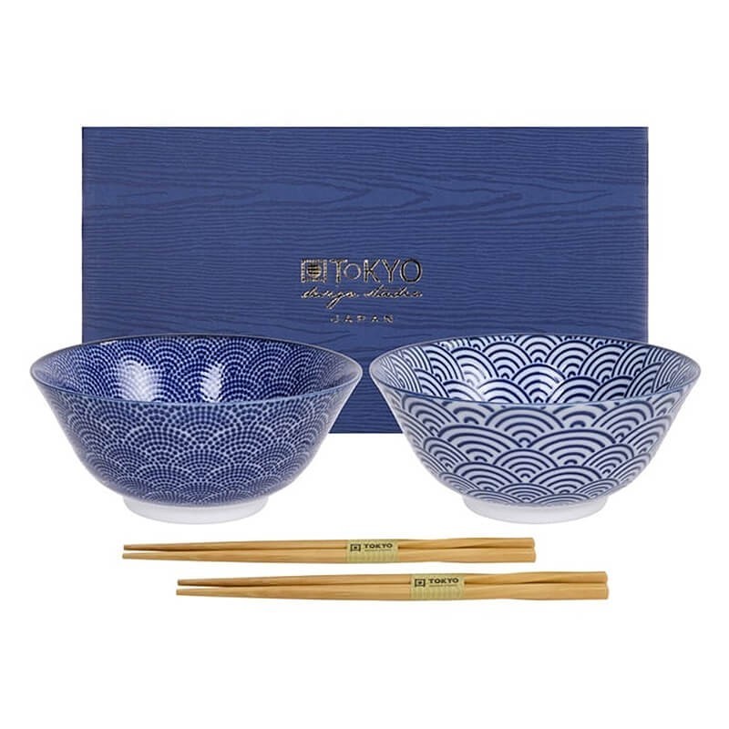 Set Bowls Nippon Blue