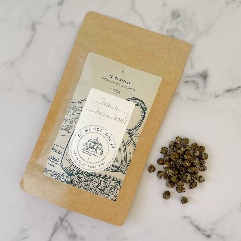 Té blanco Jasmin Dragon Pearls BIO Pandelino