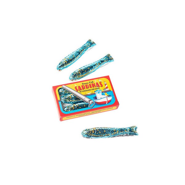 Sardinas de chocolate