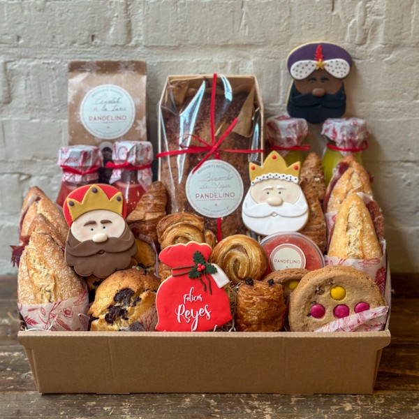 Desayuno o Merienda familiar de Reyes con Gofres