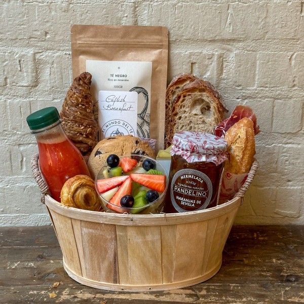 Desayuno Pandelino para uno Té y mermelada