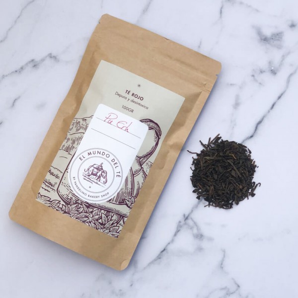Muestra Té rojo Pu-Erh