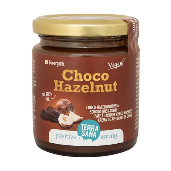 Crema de cacao y avellana Terrasana