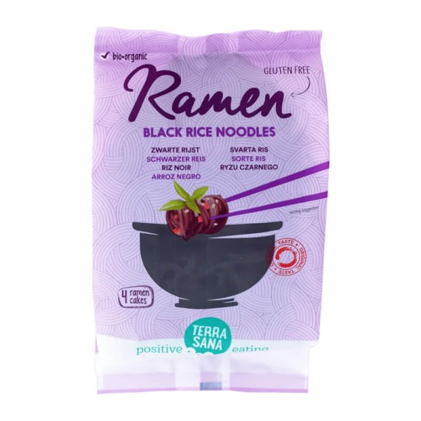 Ramen de arroz negro Terrasana