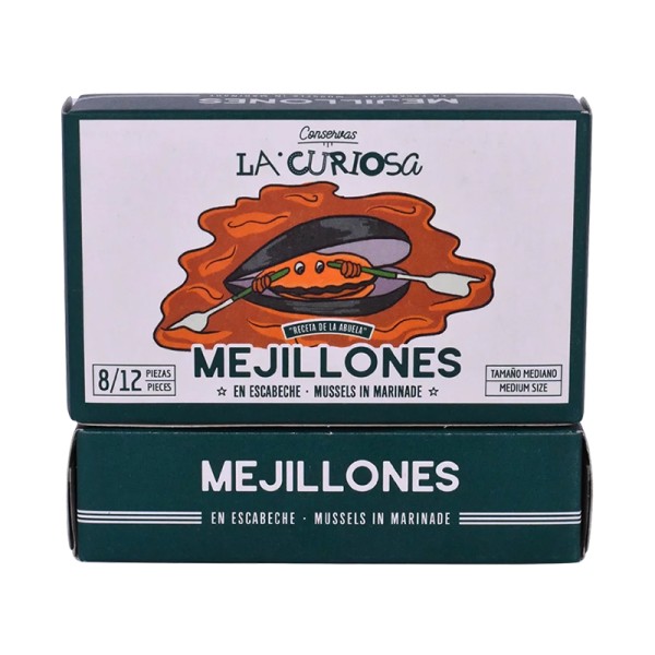 Mejillones en escabeche La Curiosa