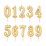 Velas de números para tartas