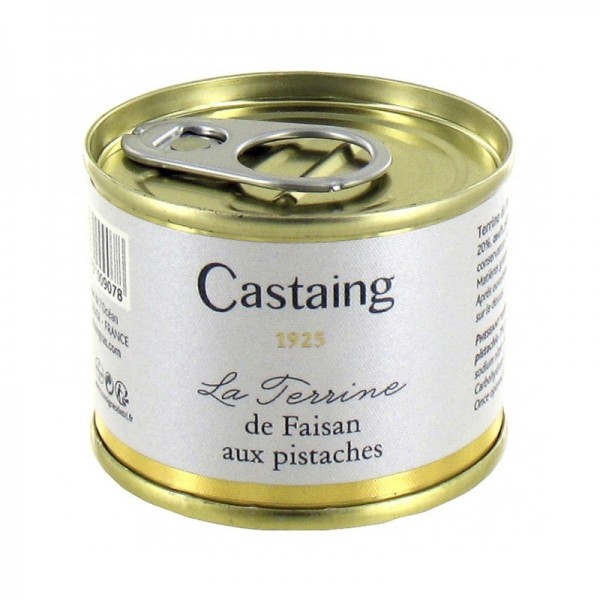 Terrina de Faisán con pistachos Castaing