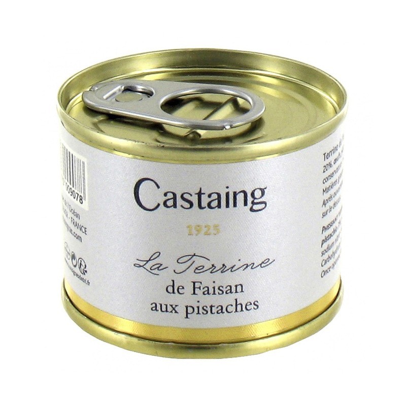 Terrina de Faisán con pistachos Castaing