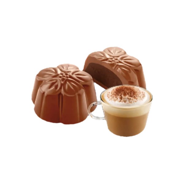 Bombones flores capuccino Amatller