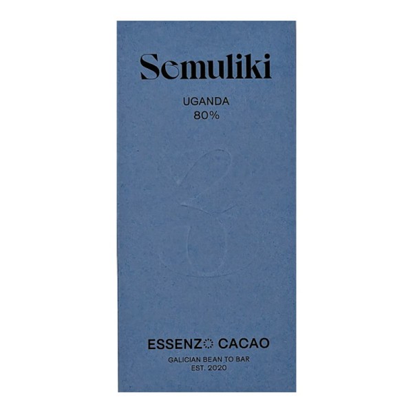 Tableta de chocolate Essenzo Cacao Semuliki