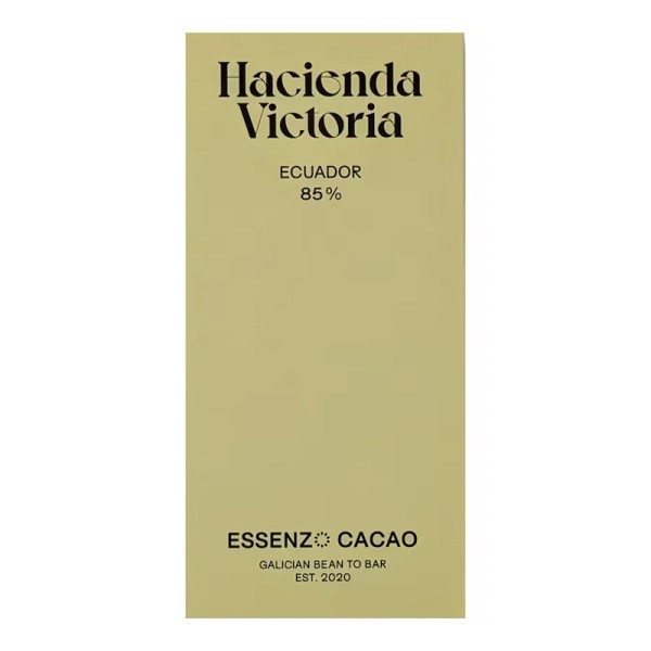 Tableta de chocolate Essenzo Cacao Hacienda Victoria
