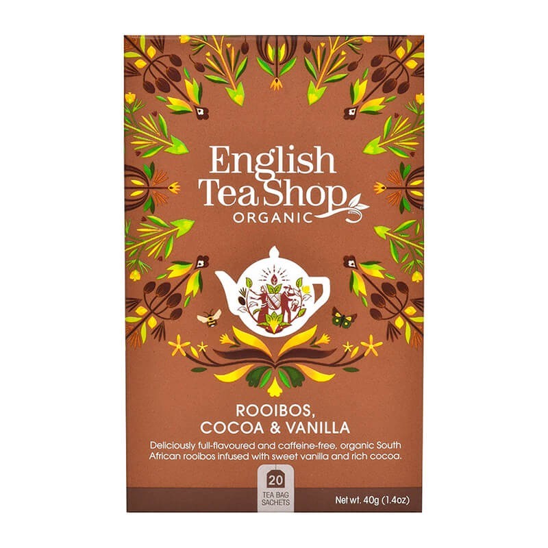 Té Chocolate, Rooibos & Vanilla English Tea Shop