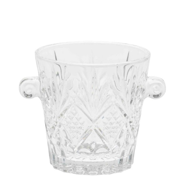 Champanera de cristal tallado