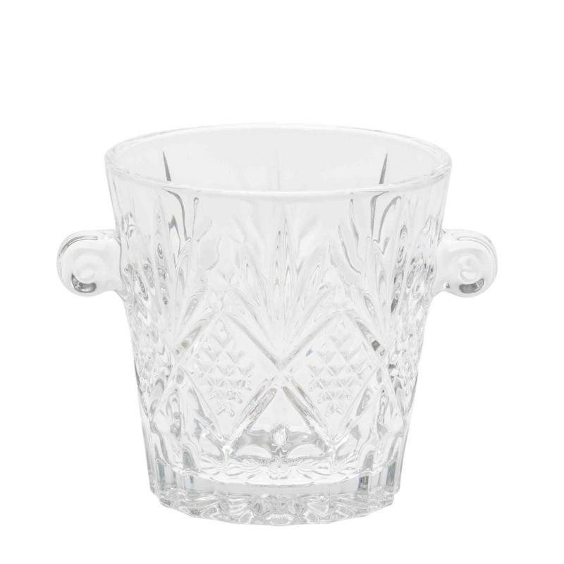 Cubitera de cristal tallado