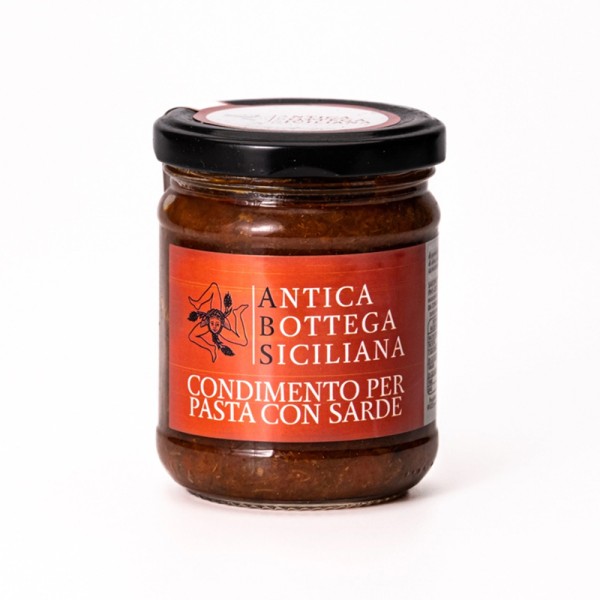 Aderezo para pasta con sardinas Antica Botica Siciliana