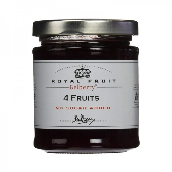 Confitura de 4 frutas sin azúcar Belberry