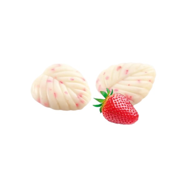 Bombones de chocolate blanco con fresas Amatller