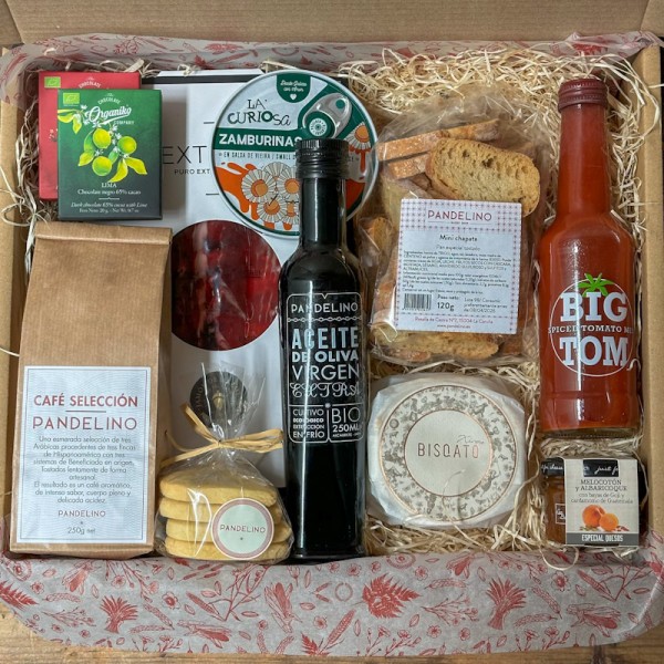 Caja Merienda o Desayuno Viajero Salado