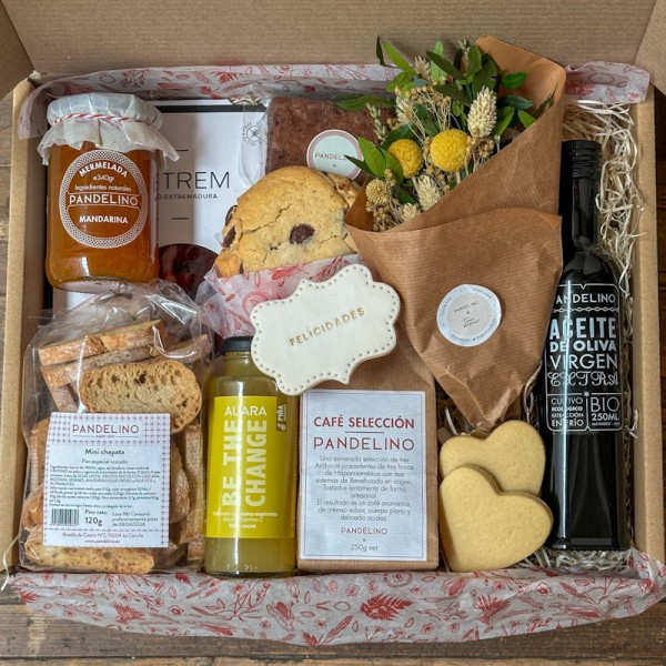 Caja Desayuno Viajero Dulce y Saldo