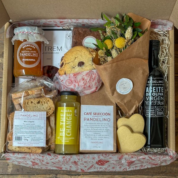 Caja Desayuno Viajero Dulce y Saldo