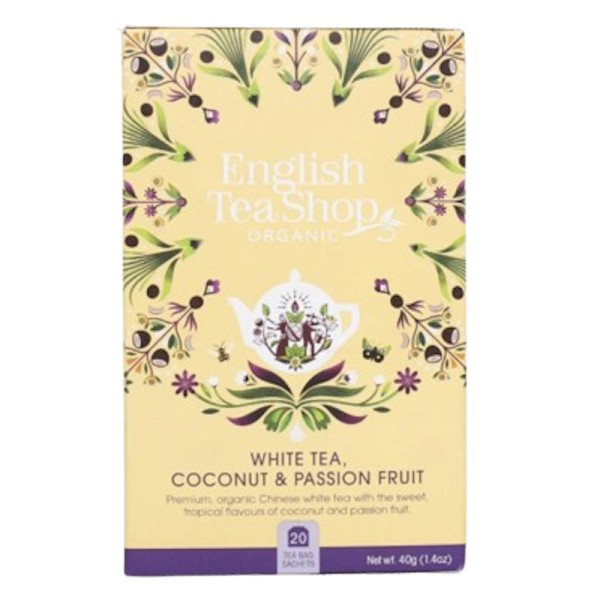 Té Blanco Coco y Fruta de la Pasión English Tea Shop