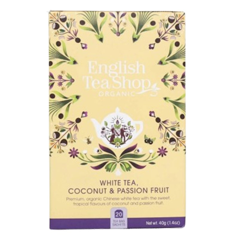 Té Blanco Coco y Fruta de la Pasión English Tea Shop