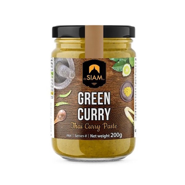 Frasco Pasta de Curry Verde