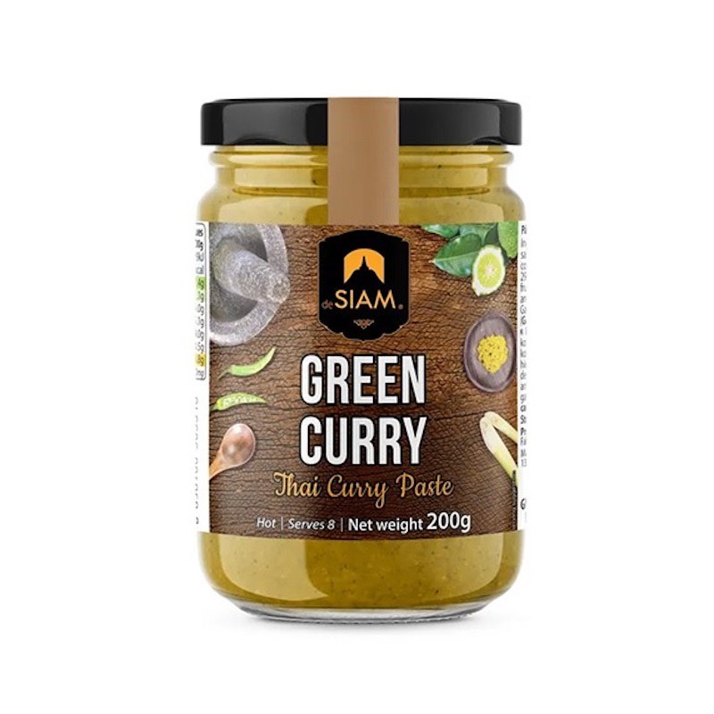 Frasco Pasta de Curry Verde