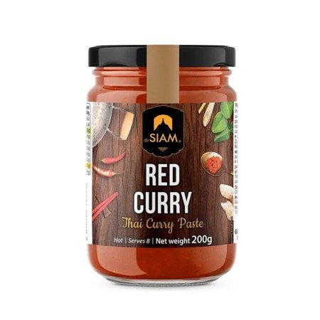 Frasco Pasta de Curry rojo picante Siam