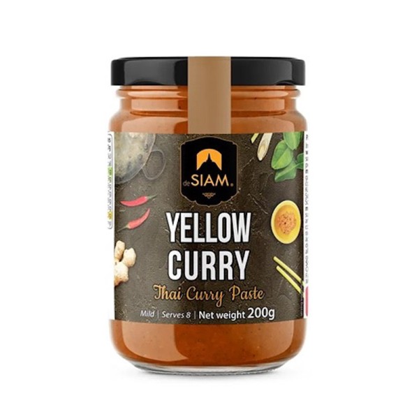 Frasco Pasta de Curry amarillo Siam