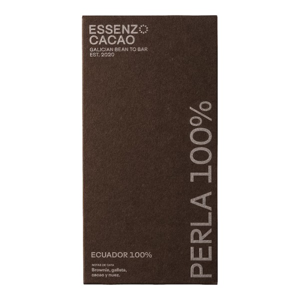 Tableta de chocolate Essenzo cacao Perla